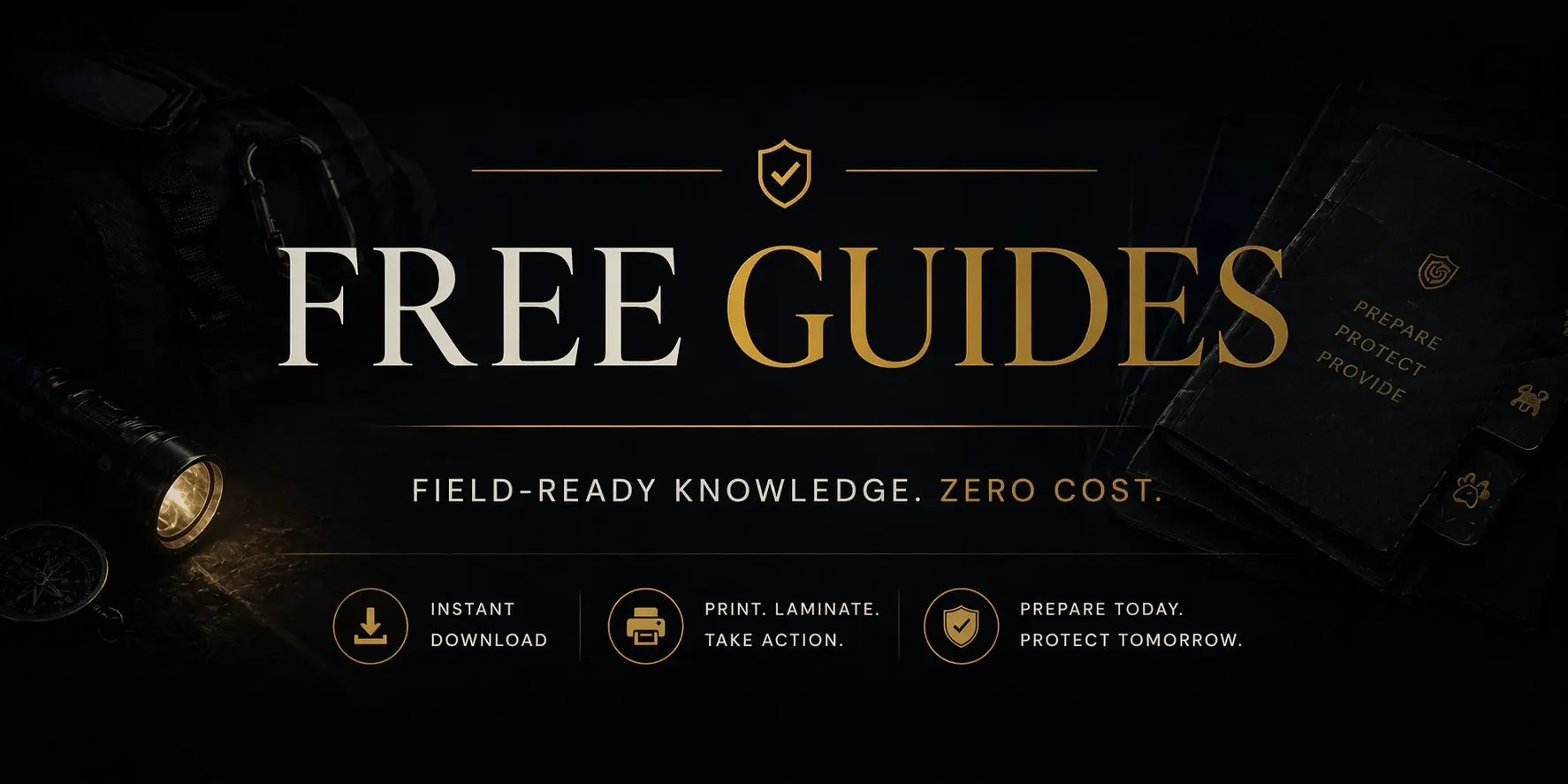 Free Guides — Field-Ready Knowledge. Zero Cost.