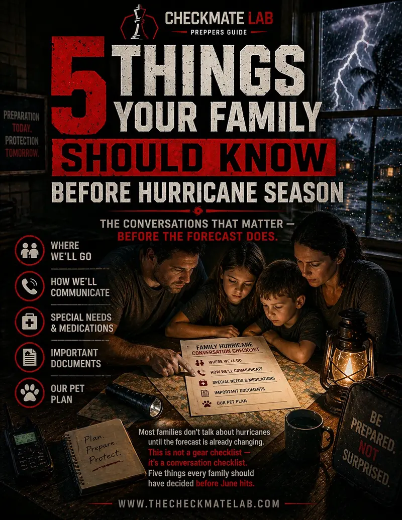 5 Things Your Family Should Know Before Hurricane Season