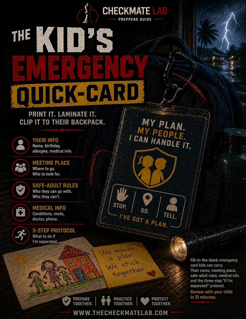The Kid's Emergency Quick-Card